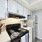LYV Six Forks' apartment kitchen with ample countertop space 