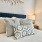 Modern furnished apartment bedroom at LYV Six Forks
