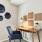 Furnished office area inside an apartment home at LYV Six Forks